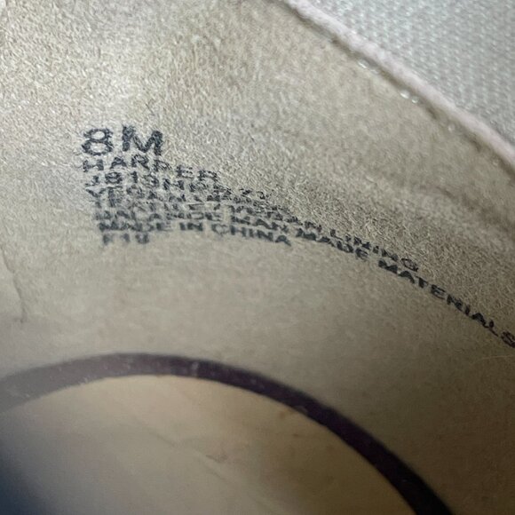 JBU By Jambu Harper Womens Size 8 Shoes Wine Whipstitched Peep Toe Ankle Boots - Picture 14 of 14